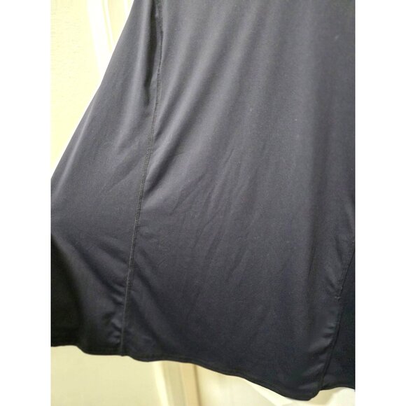 Livi BY Lane Bryan V-Neck Active Long Sleeve Top Colorblock Cuffs Black/Purple/B - Picture 5 of 7